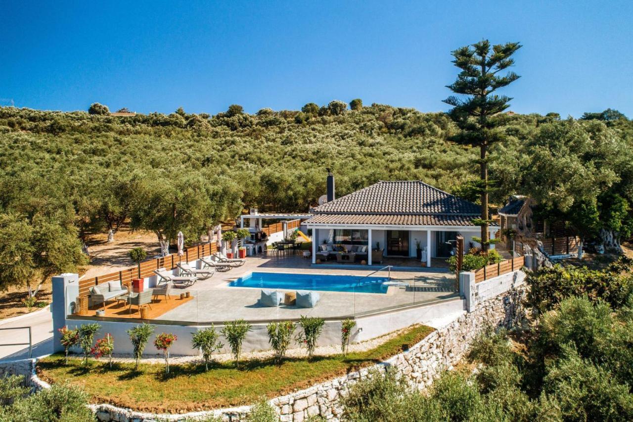 Villa Venia - Cozy Escape With Scenic Sew View, By Zantewize Tragaki Exteriör bild