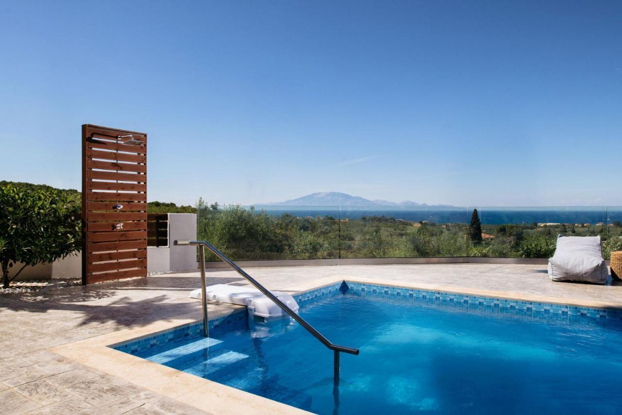 Villa Venia - Cozy Escape With Scenic Sew View, By Zantewize Tragaki Exteriör bild