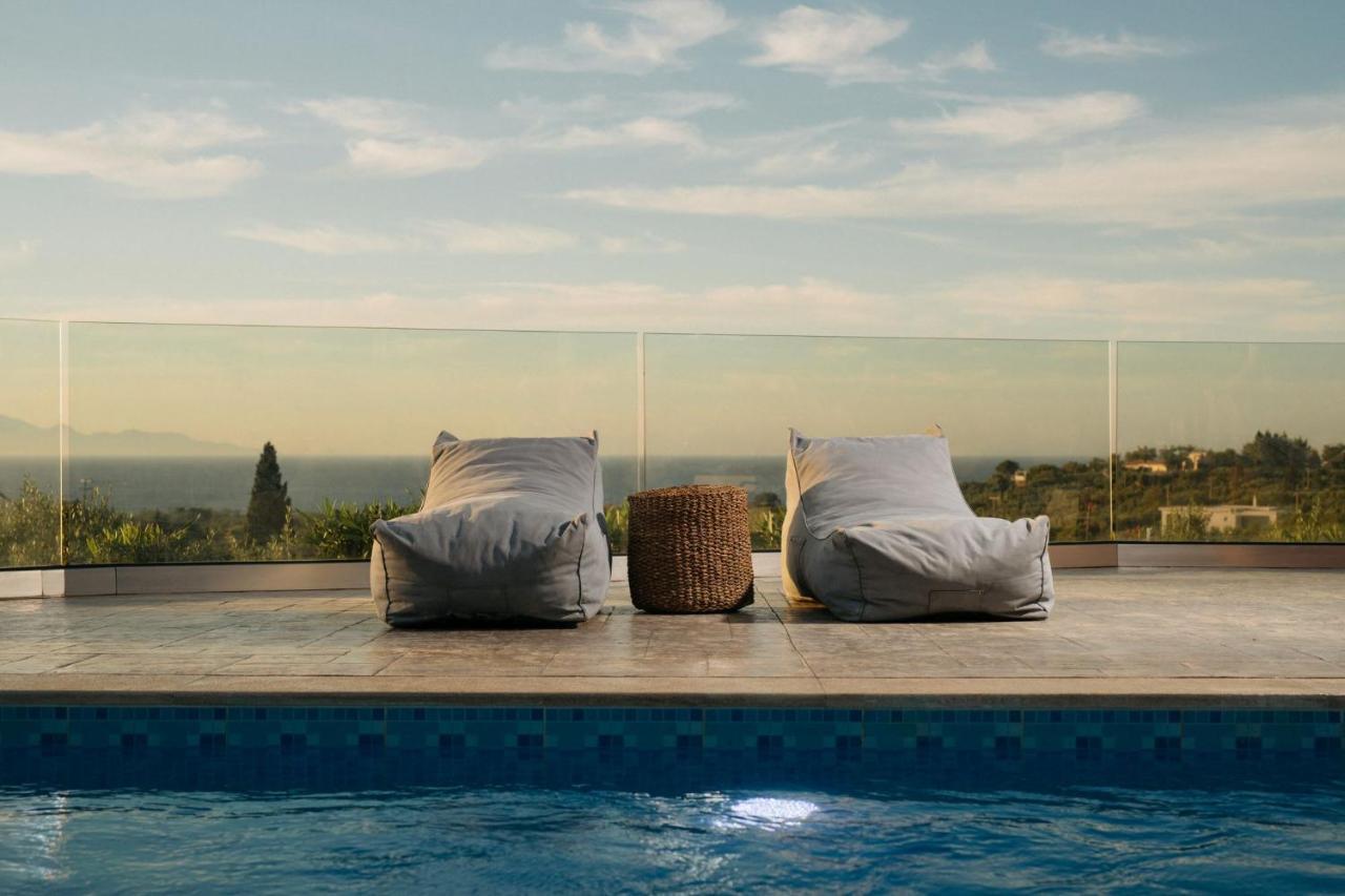 Villa Venia - Cozy Escape With Scenic Sew View, By Zantewize Tragaki Exteriör bild