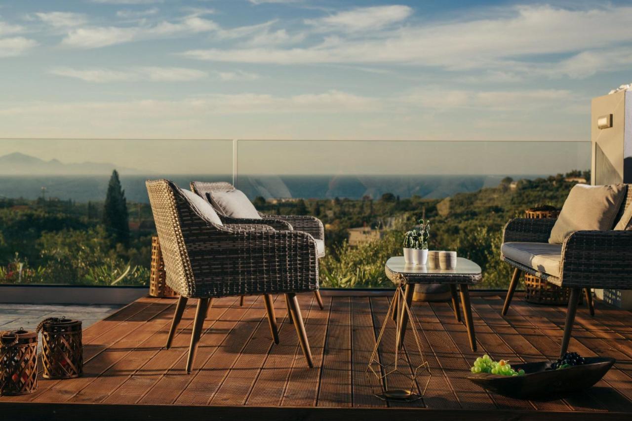 Villa Venia - Cozy Escape With Scenic Sew View, By Zantewize Tragaki Exteriör bild